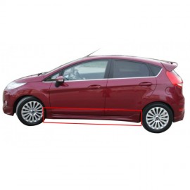 Ford Fiesta (2014-2016) Yan Marşpiyel Seti (Plastik)